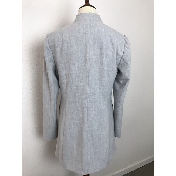 Amaryllis Jacket Asymmetrical High Collar - Picture 7 of 10